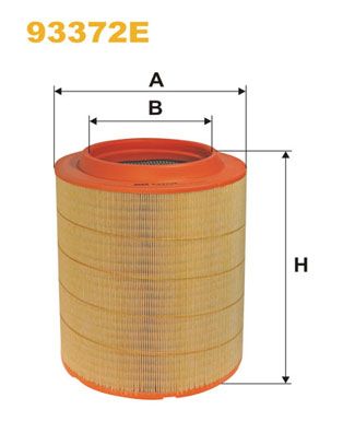 WIX FILTERS Ilmansuodatin 93372E